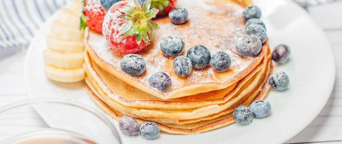 Hurtige og nemme Herbalife banan pandekager