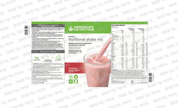 Formula 1 - Ernærningshake