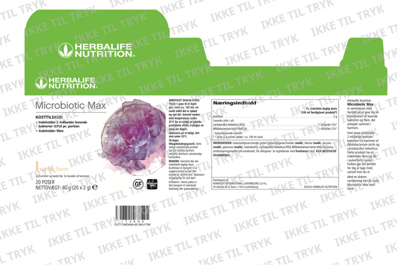 Microbiotic Max | Vanilla 20 poser