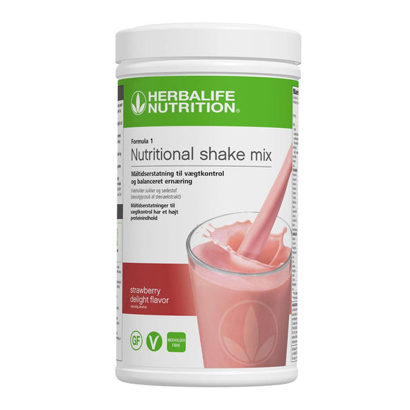 Formula 1 - Jordbær / Strawberry Delight, 550 gr. - Image #1